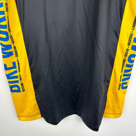 NWT Primal Wear Womens Cycling Bike Short Sleeve Black/Yellow MTB Jersey Medium - Picture 5 of 11